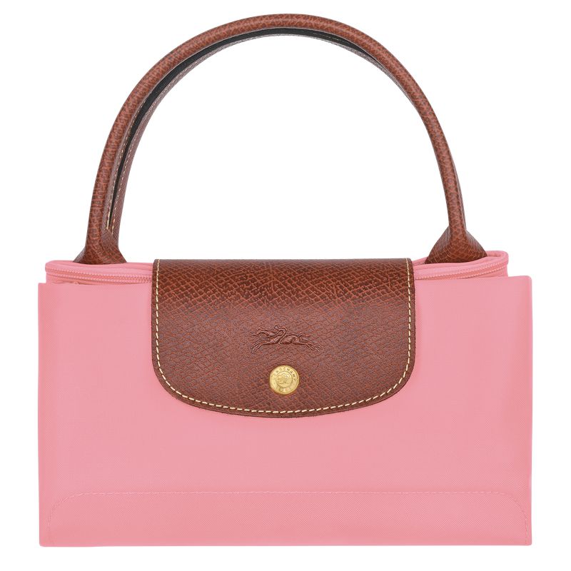 Pink Longchamp Le Pliage Original M Women Handbag | Ksa-204ECOLIP
