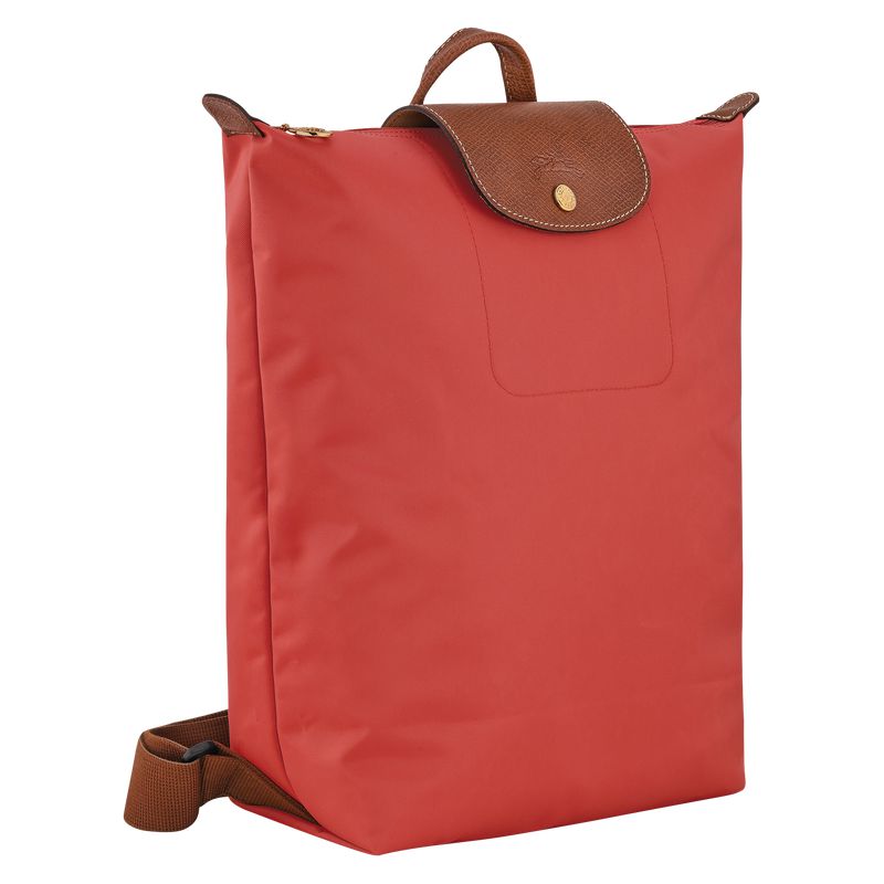 Pink Longchamp Le Pliage Original M Women Backpack | Ksa-081ZCFUOV