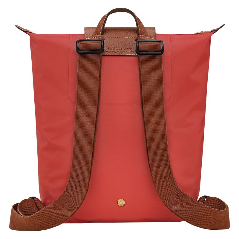 Pink Longchamp Le Pliage Original M Women Backpack | Ksa-081ZCFUOV