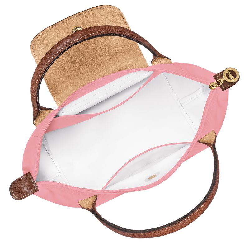 Pink Longchamp Le Pliage Original S Women Handbag | Ksa-560KTWLHR