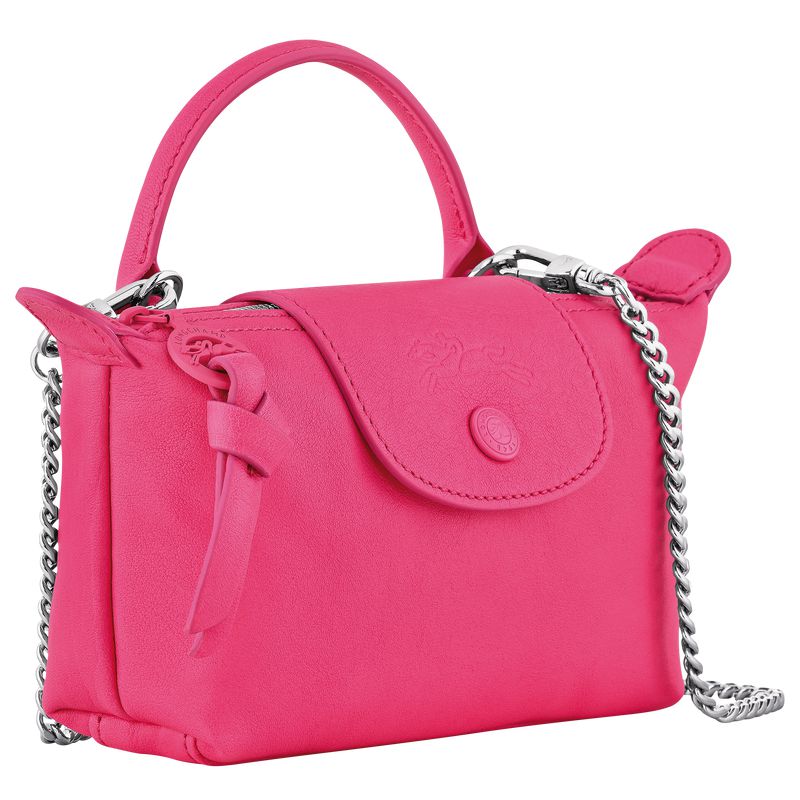 Pink Longchamp Le Pliage Xtra Xs Women Pouch | Ksa-579EPCIKX