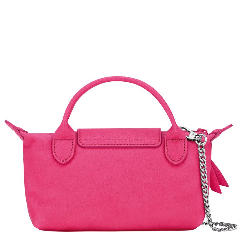 Pink Longchamp Le Pliage Xtra Xs Women Pouch | Ksa-579EPCIKX