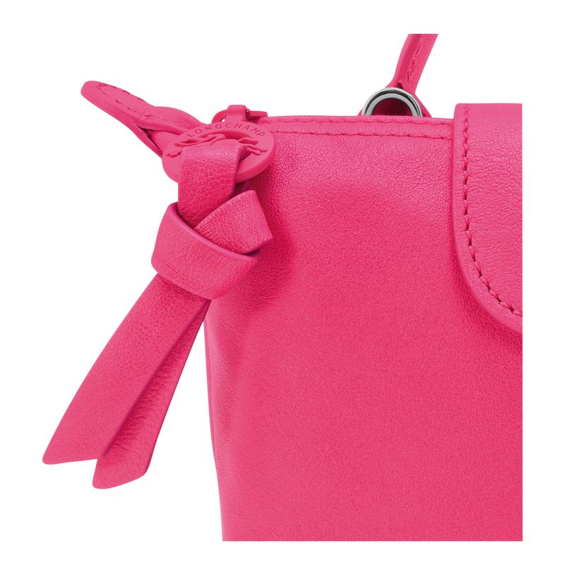 Pink Longchamp Le Pliage Xtra Xs Women Pouch | Ksa-579EPCIKX