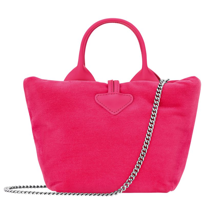 Pink Longchamp Le Roseau Xs Women Handbag | Ksa-280ODRLBX