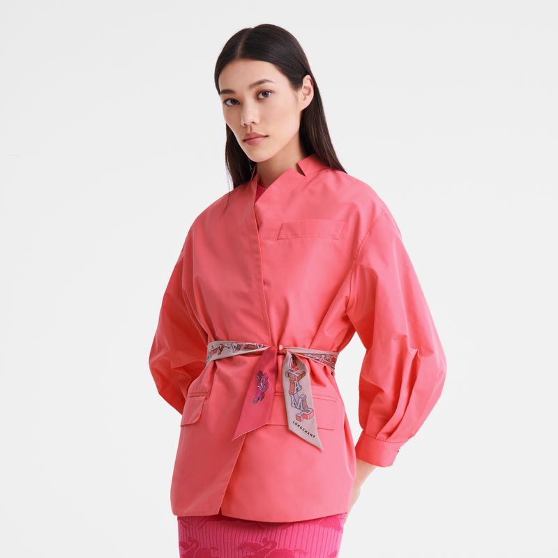 Pink / Multicolor Longchamp University Women Headband | Ksa-765RUFNMS