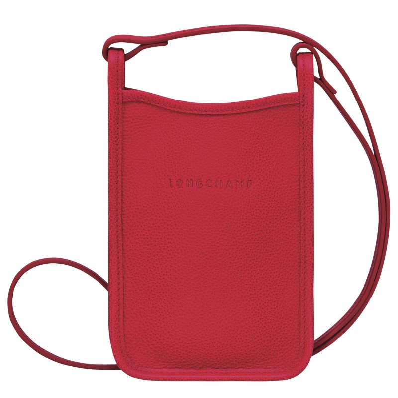 Red Longchamp Le Foulonné Men Phone Case | Ksa-297QLJCPX
