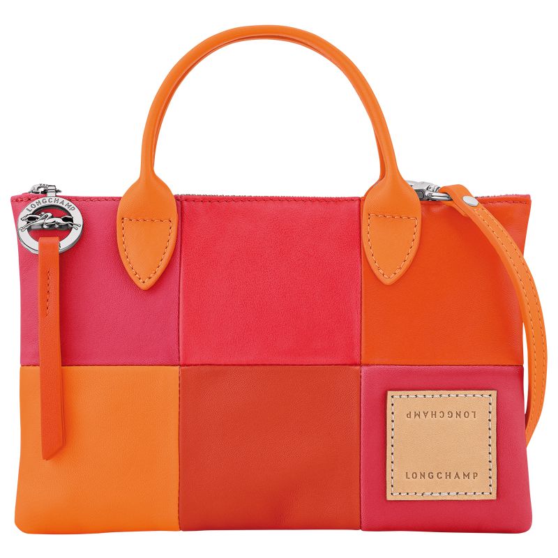 Red / Orange Longchamp Re-play Xs Women Handbag | Ksa-298MVQKYC