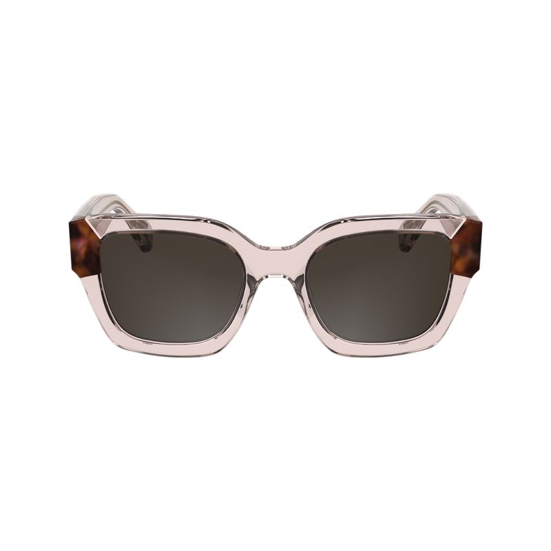 Rose Longchamp Acetate Women Sunglasses | Ksa-087KPHUDB