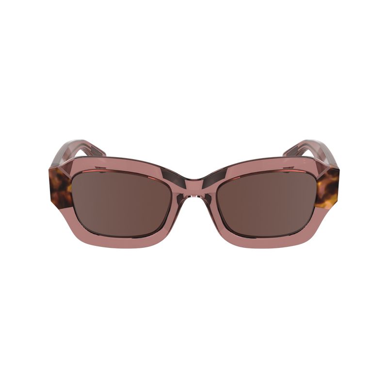 Rose Longchamp Acetate Women Sunglasses | Ksa-135CNYGHV
