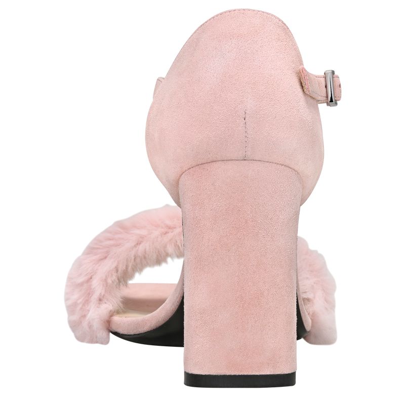Rose Longchamp Cosy Women Sandals | Ksa-283PYUSBZ