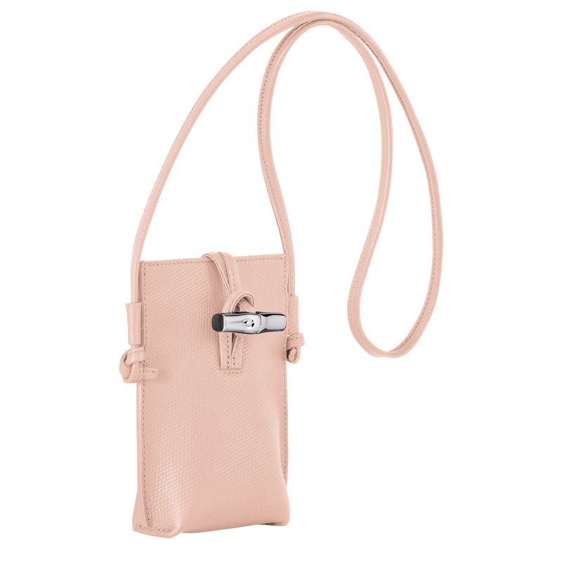 Rose Longchamp Le Roseau Women Phone Case | Ksa-967KYWITM