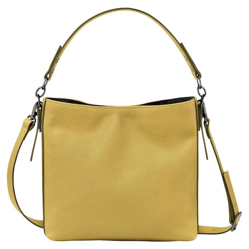 Yellow Longchamp 3D S Women Crossbody Bag | Ksa-673XZYLIS