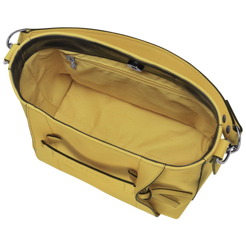 Yellow Longchamp 3D S Women Crossbody Bag | Ksa-673XZYLIS