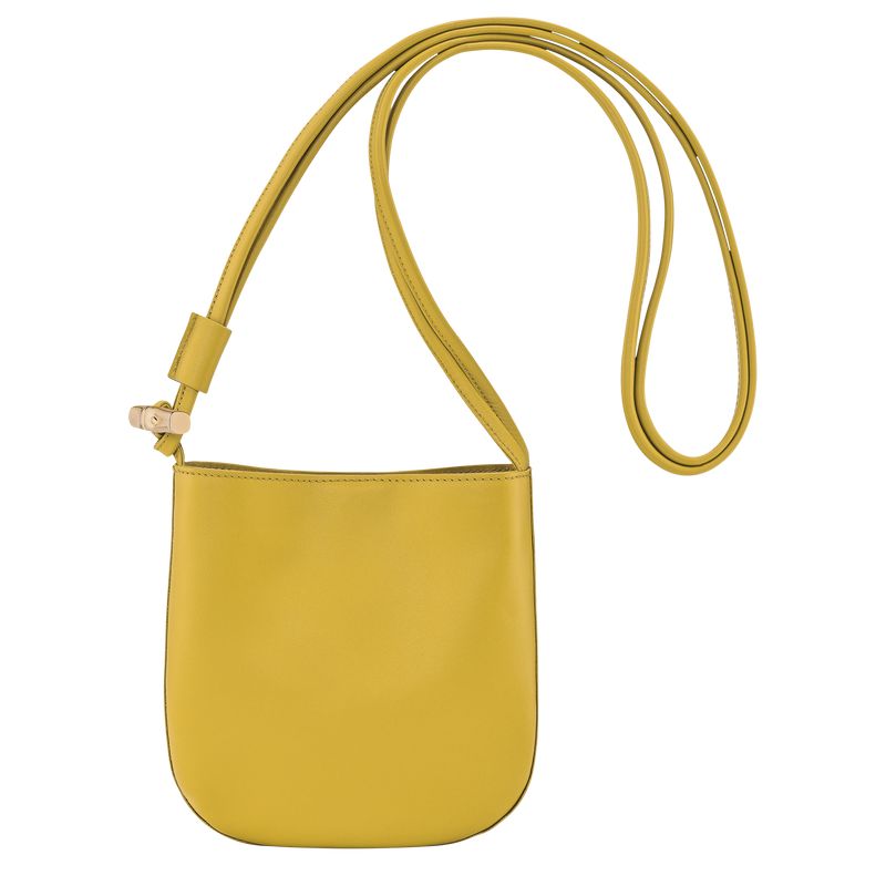 Yellow Longchamp Le Roseau S Women Crossbody Bag | Ksa-924RAFXTN